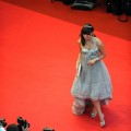 Milla Jovovich arrives for the Cannes premiere of the film ‘The Palermo Shooting’ 