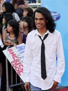 Sanjaya Malakar hits the ‘Idol’ finale red carpet, May 21, 2008 