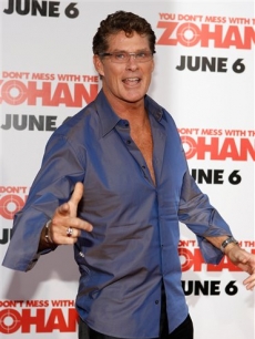 David Hasselhoff at the ‘You Don’t Mess With The Zohan’ premiere in Los Angeles
