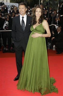 Brad Pitt and Angelina Jolie at the premiere of ‘Kung Fu Panda’ at Cannes