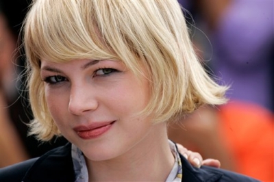 Michelle Williams at Cannes, premiering two new films