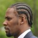 R.Kelly arrives to court on May 20, 2008