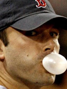 Hoping the Red Sox bubble won't burst as he attends a game at Fenway