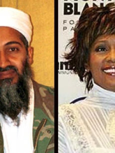 osama bin laden and whitney houston 2shot