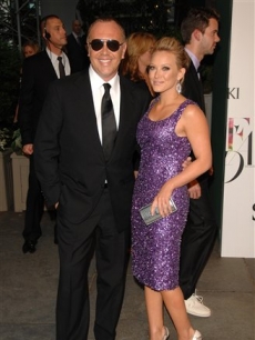 duffDesigner Michael Kors and singer Hilary Duff at the CFDA Fashion Awards in New York 