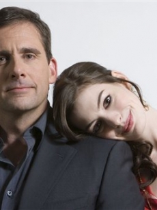 Steve Carell and Anne Hathaway at the ‘Get Smart’ Q & A in Las Vegas, Nev.