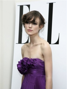 Keira Knightley arrives for the London premiere of her film ‘The Edge of Love’