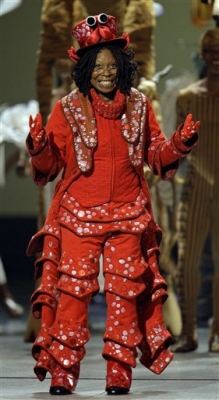 Tony Host Whoopi Goldberg goes under the sea during the 62nd Annual theater award show