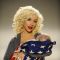 Christina Aguilera and son Max for ‘Rock the Vote’