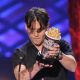 Johnny Depp accepts Best Comedic Performance at the MTV Movie Awards