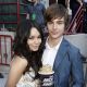Zac Efron and Vanessa Hudgens backstage at the MTV Movie Awards