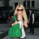 Jessica Simpson and her big green purse on the streets of New York