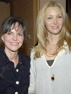 Lisa Kudrow and Sally Field at a press conference for ‘Campaign For a New G.I. Bill’
