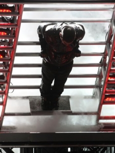 Usher helps kick off the BET Awards, June 24, 2008 