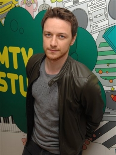 James McAvoy on MTV’s ‘Total Request Live’ on Monday, June 23, 2008.