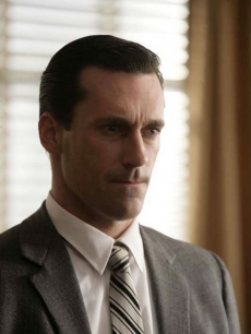 Jon Hamm plays Don Draper in Mad Men
