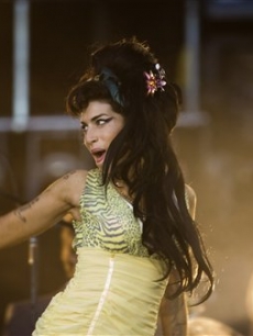 Amy Winehouse in Spain at the Rock in Rio music festival