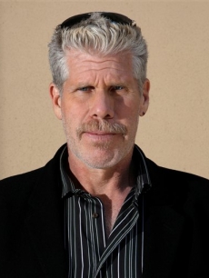 Ron Perlman poses in New York