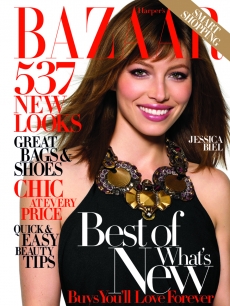 Jessica Biel’s Harper’s Bazaar cover