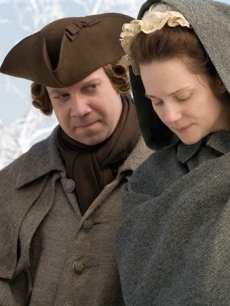 Paul Giamatti and Laura Linney in the HBO films miniseries ‘John Adams’
