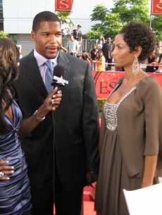 Shaun and  Michael Strahan at ESPY Awards