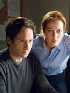 David Duchovny and Gillian Anderson in a scene from ‘The X-Files: I Want to Believe’