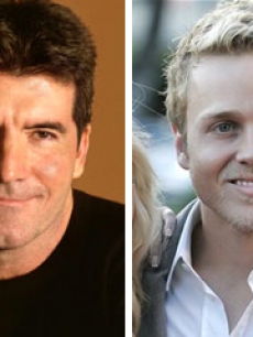 Simon Cowell and Spencer Pratt