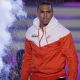 Chris Brown performs at the award show