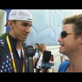 Video 285098 - Access Extended: Michael Phelps Reacts To Setting Olympic Record
