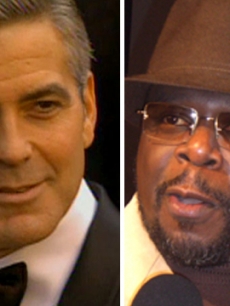 George Clooney, Cedric The Entertainer 