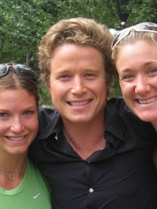 Olympic skier Julia Mancuso, Billy Bush and Kerri Walsh