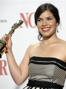 America Ferrera wins a Special Achievement award at the 2008 ALMA Awards for ‘Ugly Betty’