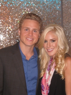 Heidi Montag and Spencer Pratt stop by Access Hollywood