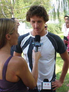 Amanda Beard interviews Ryan Lochte