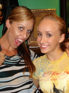 Amanda Beard take Nastia Liukin shopping in Beijing