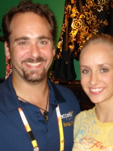 Lead Olympics producer Steve Harding & gold medalist Nastia Liukin
