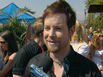 David Cook at the Teen Choice Awards 2008