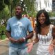 Chris Tucker and Shaun Robinson in Beijing