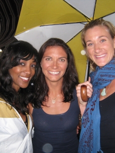 Shaun with Misty May-Treanor and Kerri Walsh