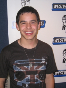 David smiles for the camera