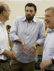 Ben Affleck at the America’s Second Harvest Send Hunger Packing event in Denver