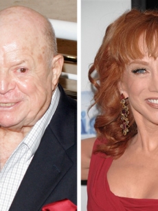 Don Rickles and Kathy Griffin