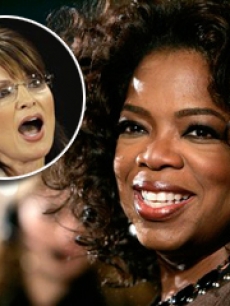 Sarah Palin and Oprah Winfrey