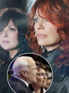 Rock group Heart and John McCain & Sarah Palin
