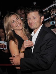 Jennifer Aniston and Steve Zahn at the premiere of ‘Management’ at the Toronto International Film Festival