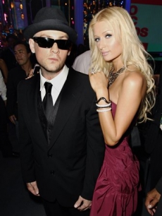 Paris Hilton and Benji Madden at the 2008 MTV Video Music Awards