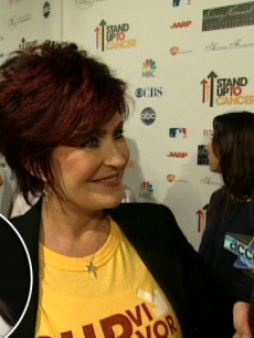 Sharon Osbourne talks to Access Hollywood’s Nancy O’Dell about Sarah Palin