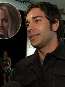 Zachary Levi of ‘Chuck’ and Nicole Richie (inset) 