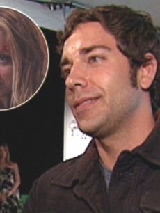 Zachary Levi of ‘Chuck’ and Nicole Richie (inset) 