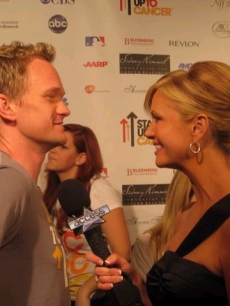 Nancy interviews Neil Patrick Harris at the ‘Stand Up 2 Cancer’ event